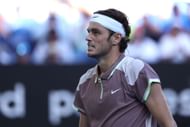 Taylor Fritz at the 2024 Australian Open - Day 10